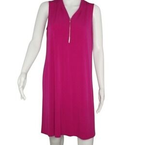 Ivanka Trump Fuchsia Sleeveless Dress‎